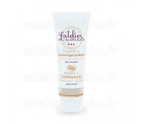 Gommage Purifiant Ligne Pureté Plus - Atelier des Délices - Tube de 50ml