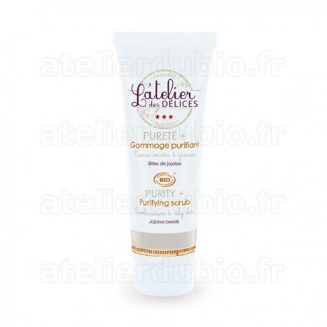 Gommage Purifiant Ligne Pureté Plus - Atelier des Délices - Tube de 50ml