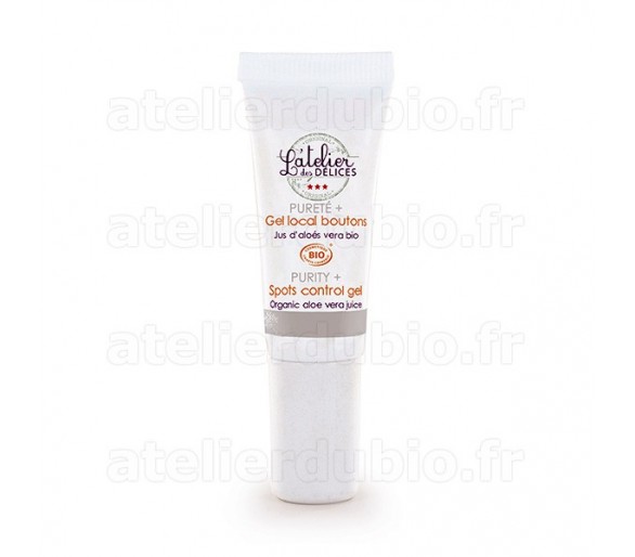 Gel Local Boutons Ligne Pureté Plus - Atelier des Délices - Tube de 8ml