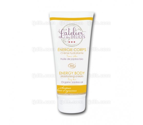 Crème Hydratante Energie Corps - Atelier des Délices - Tube 200ml