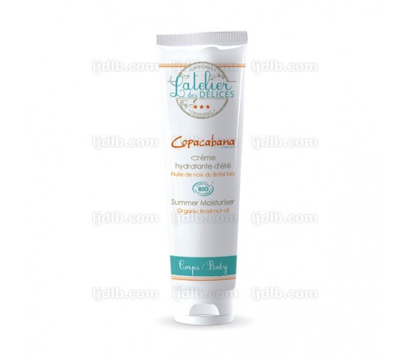 Crème Hydratante d'été Corps Copacabana L'Atelier des Délices - Tube 150ml