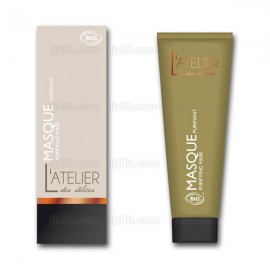 Masque Purifiant Bio L'Atelier des Délices Gamme Homme - Senteur Thé aux Agrumes - Tube 30ml